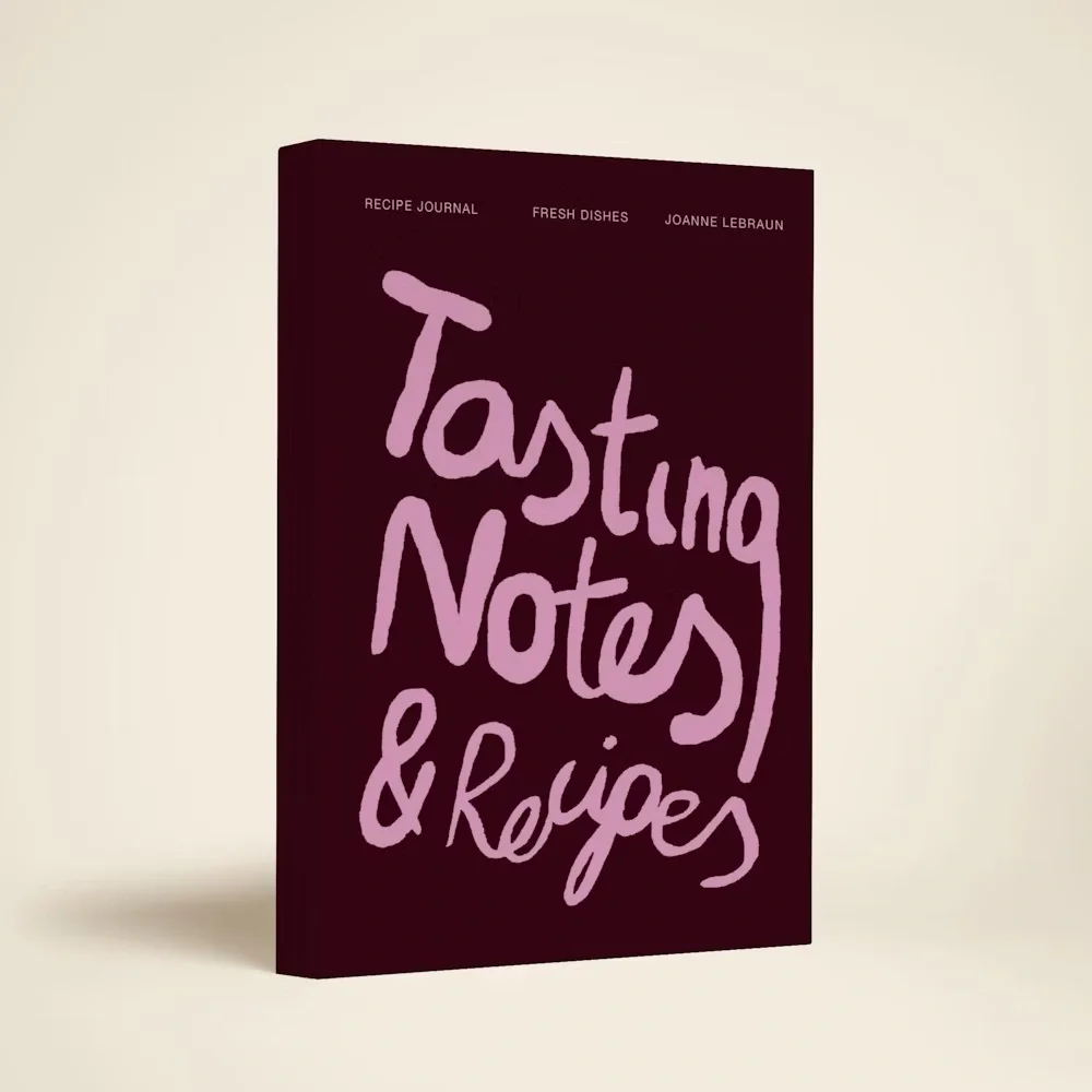 Papier Tasting Notes Scribble and Savor Recipe Journal